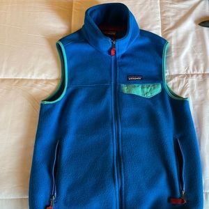 Blue XS Patagonia Vest